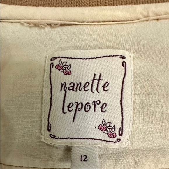 Nanette Lepore | Vintage Corduroy French Country Jacket Blazer - Size 12 - Picture 5 of 10